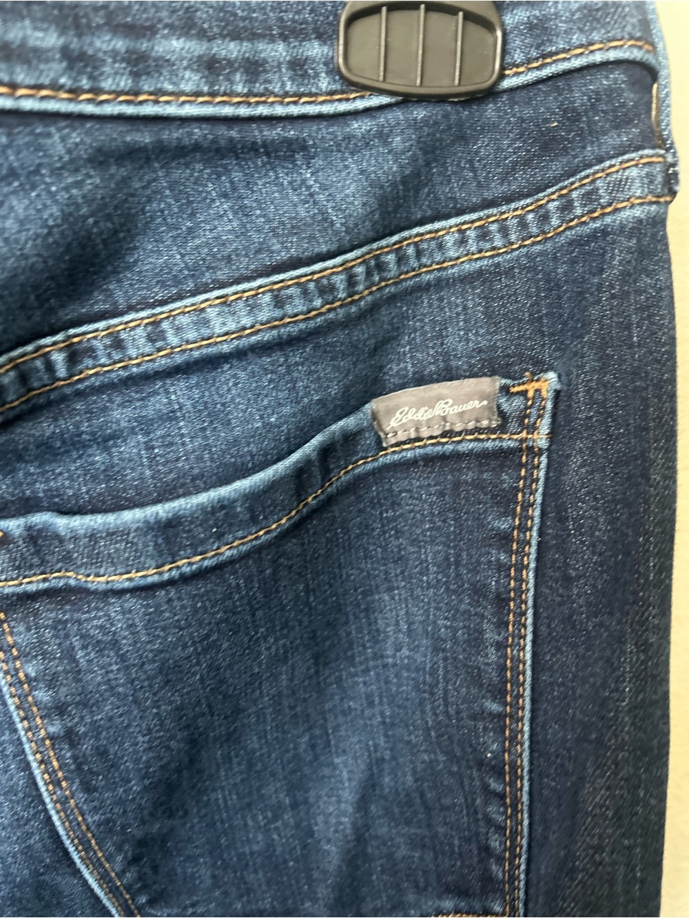 Eddie Bauer Women’s Dark Blue Slim Jeans,Sz 12 - Picture 3 of 8